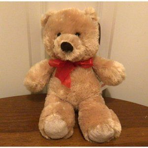Aurora EXTRA SOFT TAN TEDDY BEAR 10" Plush STUFFED ANIMAL Toy NEW ECO FRIENDLY